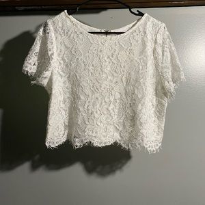 Lace Crop Top
